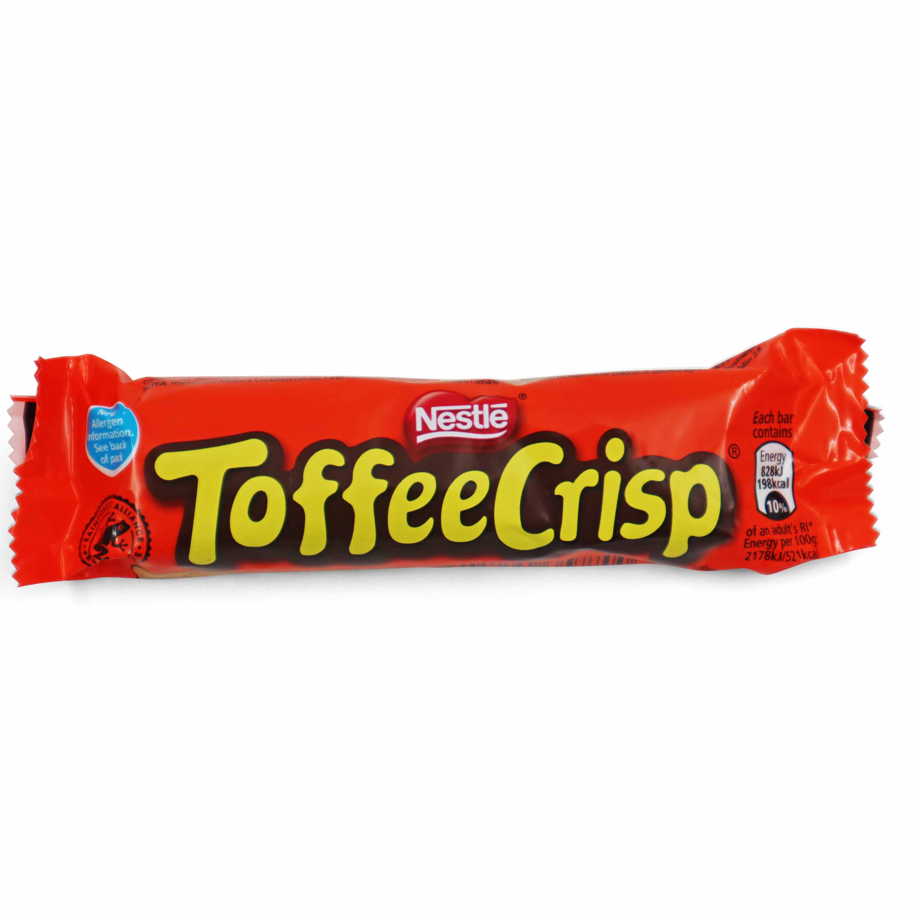 Toffee Crisp Milk Chocolate Bar 38g British Gift Shop