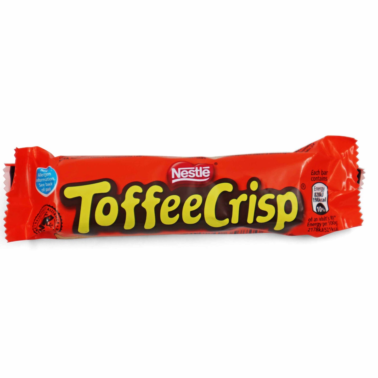 Toffee Crisp Milk Chocolate Bar 38g - British Snacks