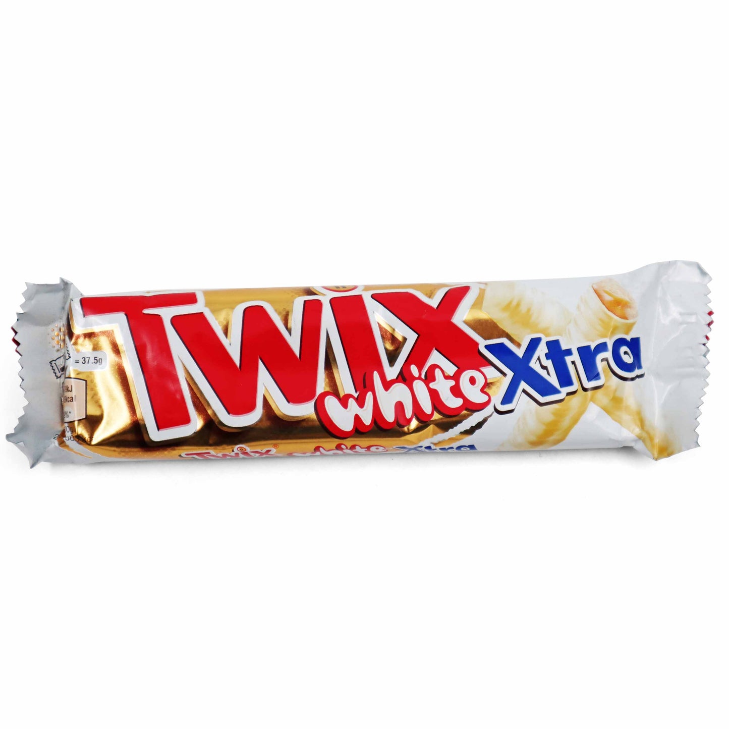 Twix Xtra White Chocolate Biscuit Twin Bars 75g - British Chocolates