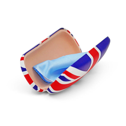 Union Jack Glasses Case