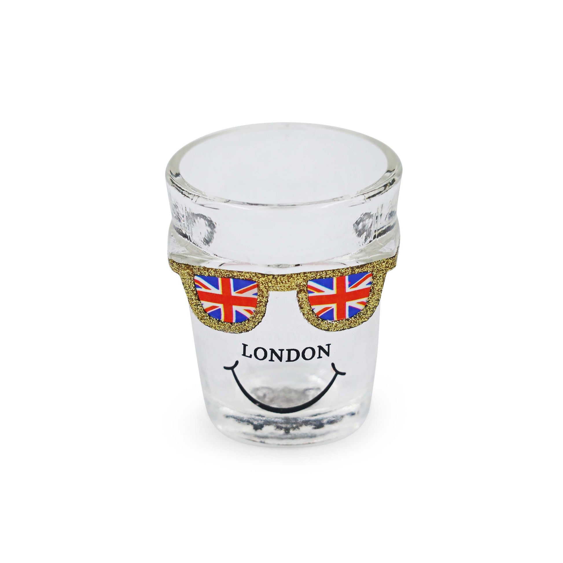 Union Jack London Sunglasses Shot Glass Gold Frame Edition