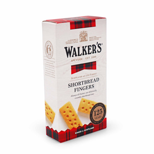 Walker's Shortbread Fingers x10 - 160g - Walkers Snacks