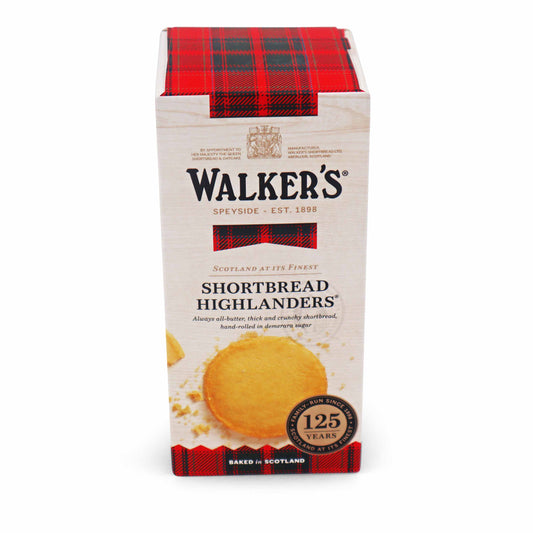Walker's Shortbread Highlanders x8 - 160g - shortbread walkers