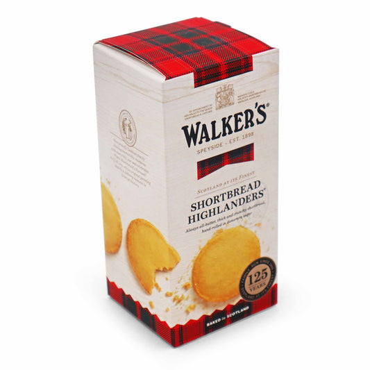 Walker's Shortbread Highlanders x8 - 160g - British Snacks