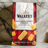 Walkers Mini Shortbread Fingers Bag 125g - London Snacks
