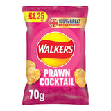 Walkers Prawn Cocktail Crisps 70g - (£1.25 Bag) - British Snacks