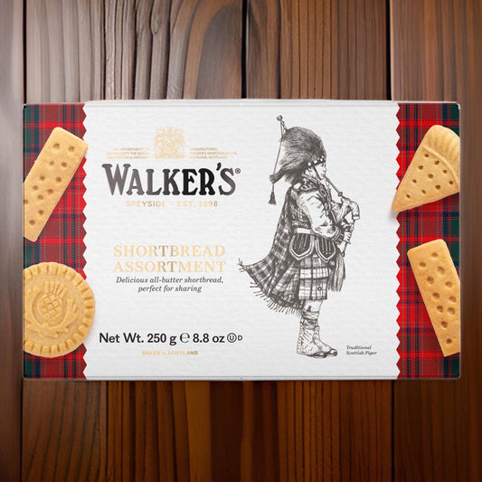 Walkers Shortbread Assortment Set Box - 250g - British Gifts & Souvenirs