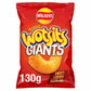 Walkers Wotsits Giants Flamin’ Hot Crisps - 130g (Sharing Bag) - British Snacks
