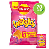 Walkers Wotsits Prawn Cocktail Multipack Snacks Crisps - 6 PACK - BRITISH SNACKS