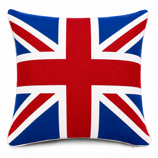 Union Jack Woven Tapestry Cushion Cover 45cm