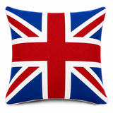 Union Jack Woven Tapestry Cushion Cover 45cm
