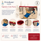 Signare x Beatrix Potter™ Peter Rabbit Victorian London Tapestry Zip Coin Purse