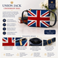 Union Jack Woven Tapestry Crossbody Satchel Bag