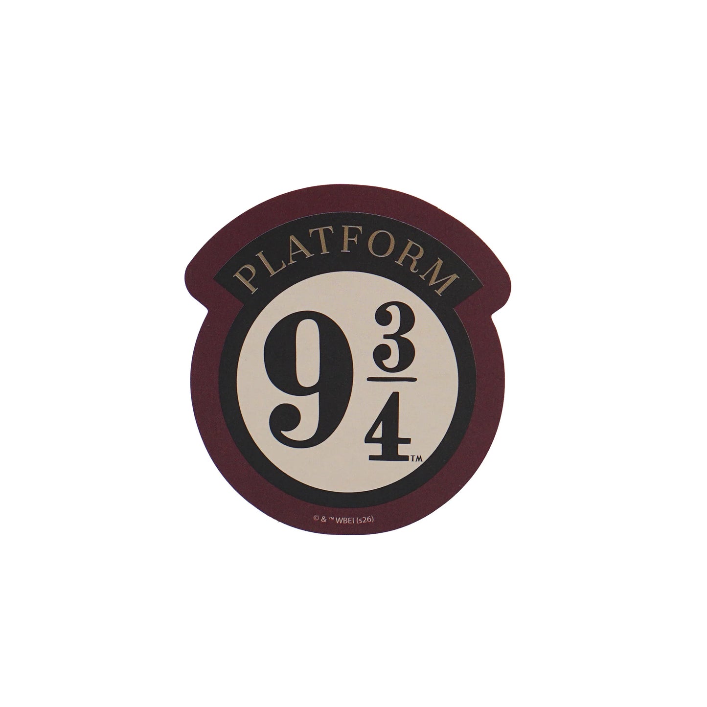 Harry Potter Platform 9¾ Vinyl Sticker – Official Wizarding World Decal