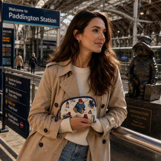 Paddington Bear™ Tapestry Cosmetic & Makeup Bag
