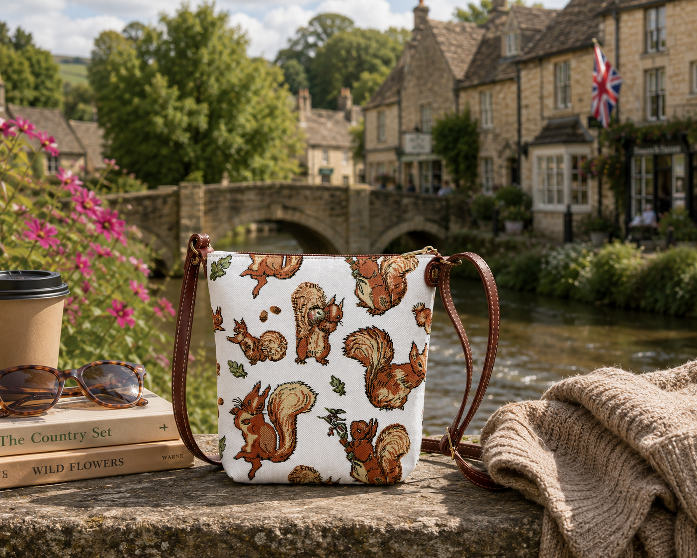 Beatrix Potter™ Classic Peter Rabbit Tapestry Crossbody Sling Bag