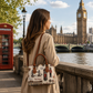 Royal Guard London Woven Tapestry Handbag with Shoulder Strap
