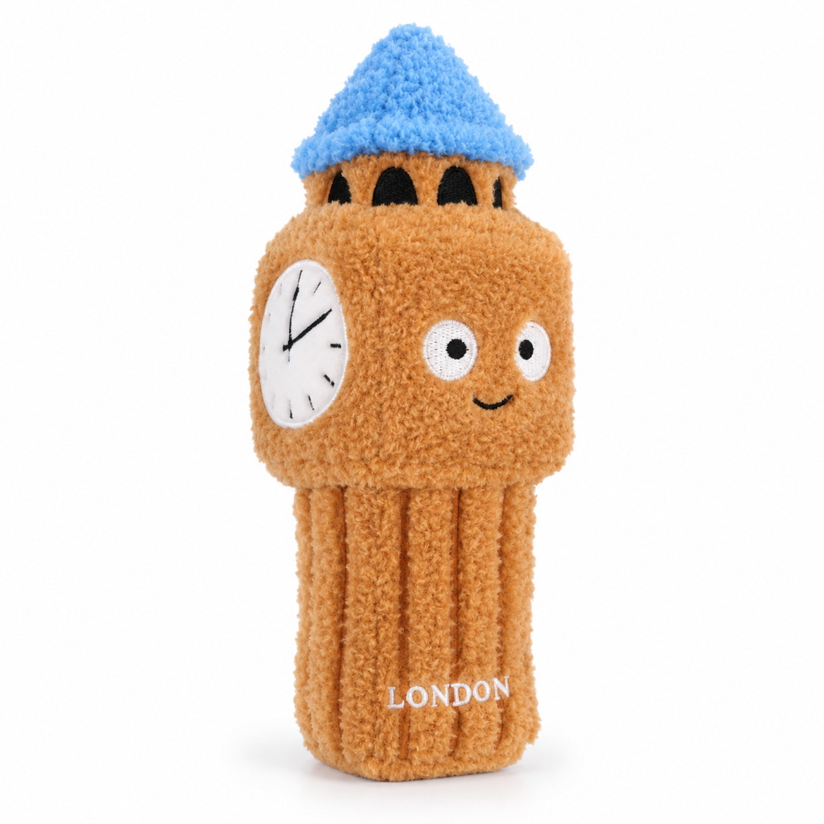 Big Ben London plush soft toy secondary studio image