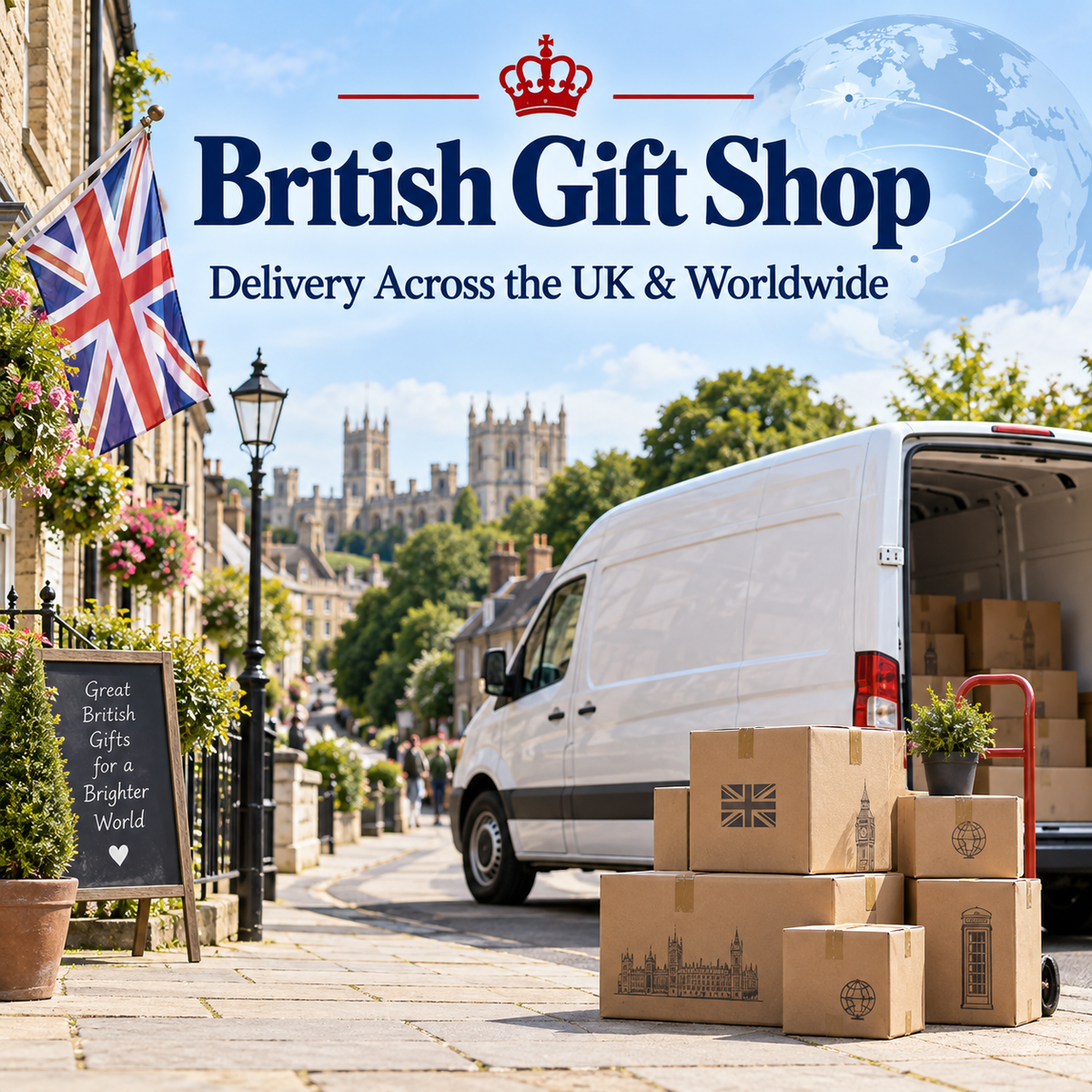 British Gift Shop UK and worldwide delivery information for London EST Shot Glass