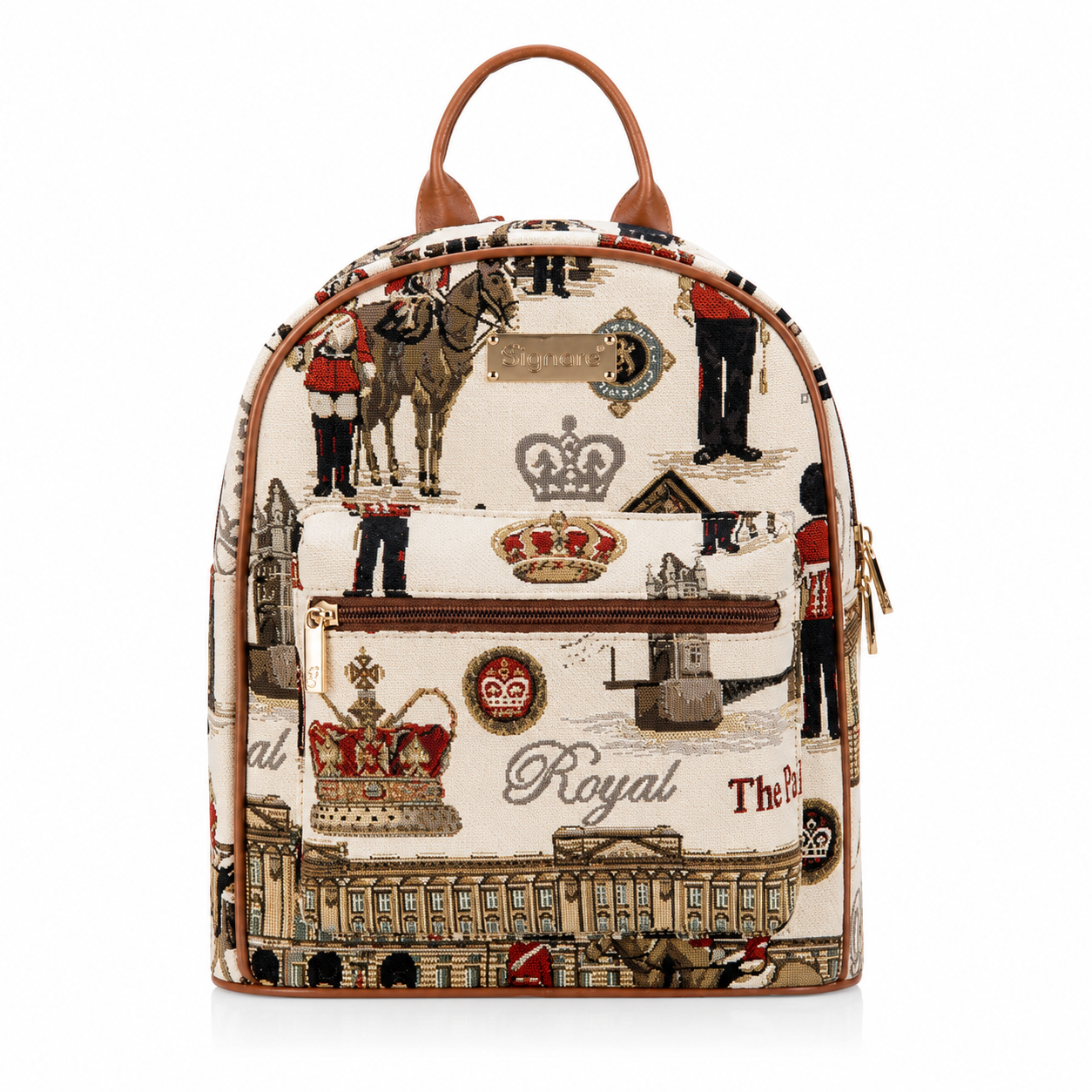 Royal Guard London Woven Tapestry Backpack