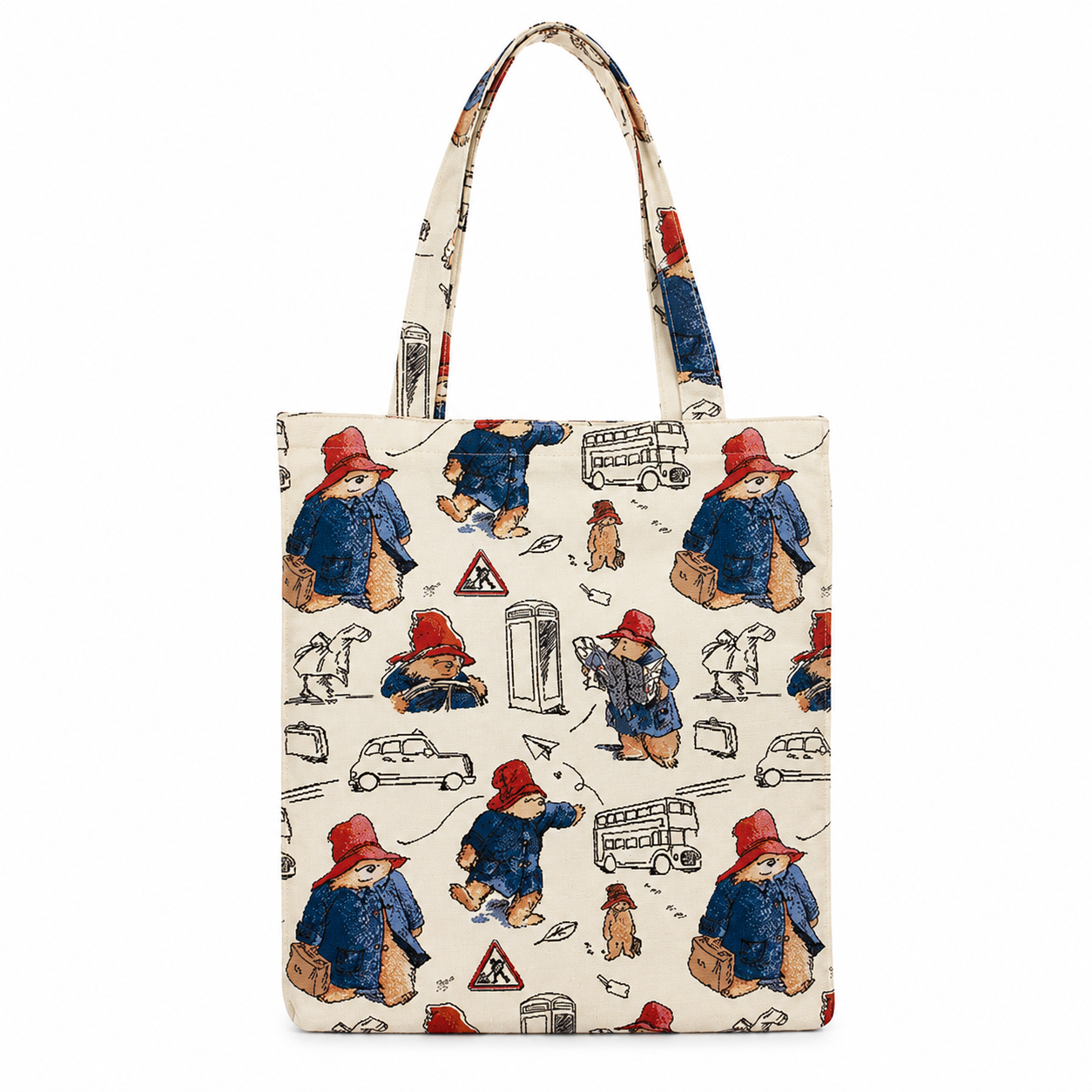Paddington Bear™ Flat Tote Bag – Recycled Polyester Tapestry