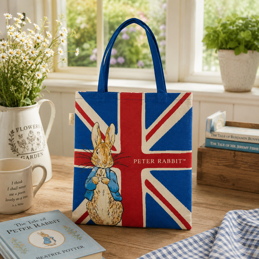 Peter Rabbit Union Jack Tapestry Tote Bag – Beatrix Potter