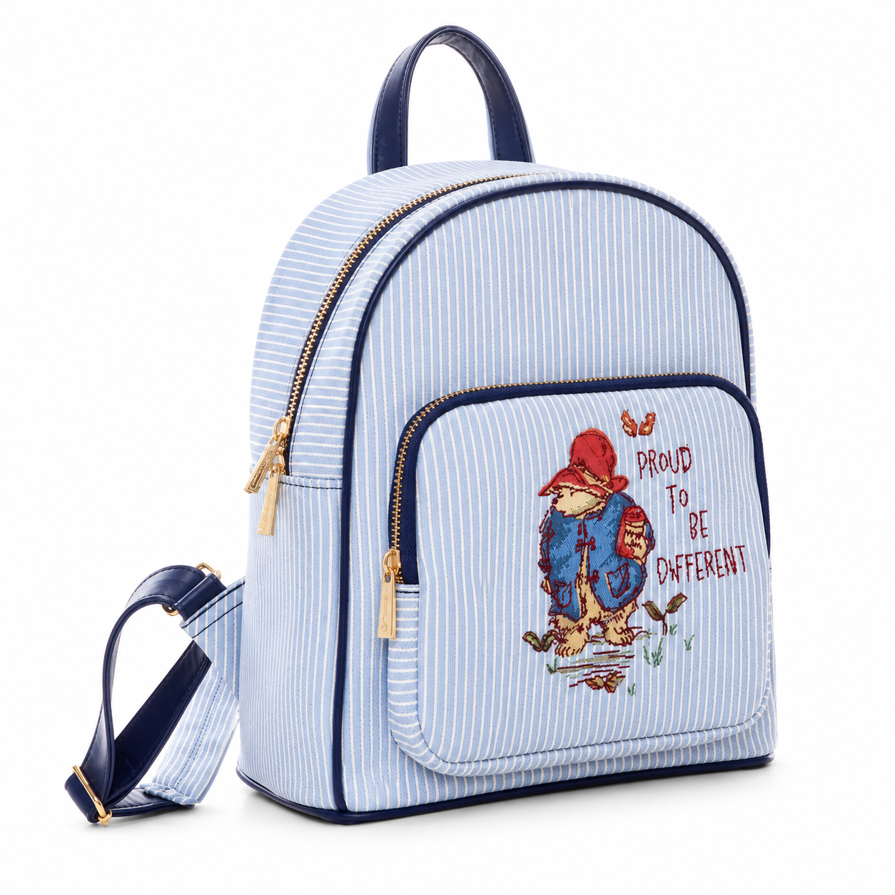Paddington Bear Classic Mmmm Marmalade Tapestry Backpack – Blue