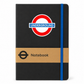 London Underground Roundel A5 PU Leather Notebook