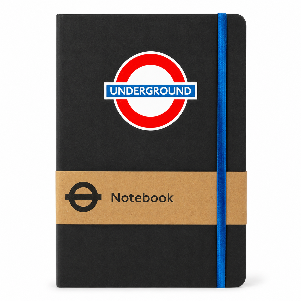 London Underground Roundel A5 PU Leather Notebook