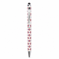 London Underground Roundel All-Over Print Twist Pen – White