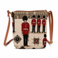 Royal Guard London Woven Tapestry Crossbody Bag