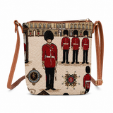 Royal Guard London Woven Tapestry Crossbody Bag