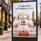 I Love London White Jumper Plush Rabbit – product gallery image 4