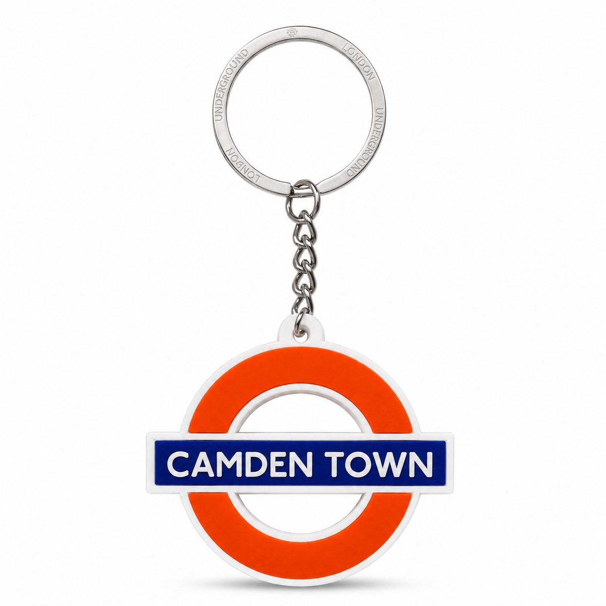 Camden Town London Underground Silicone Keyring