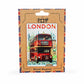 London Souvenir Wooden 3D Magnet - Design 26 - London Souvenirs