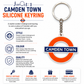 Camden Town London Underground Silicone Keyring