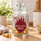Harry Potter Marauder’s Map Glass Candy Jar – 750ml — AI-generated lifestyle image.