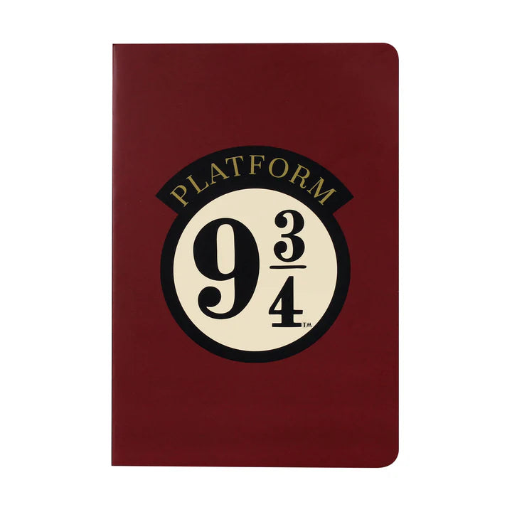 Harry Potter Platform 9¾ A5 Notebook – Official Hogwarts Express Journal