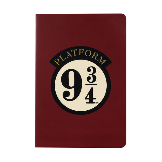 Harry Potter Platform 9¾ A5 Notebook – Official Hogwarts Express Journal