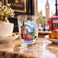 London Guard Shot Glass in a styled lifestyle setting