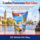 London Panorama Shot Glass in a British Gift Shop product advertisement