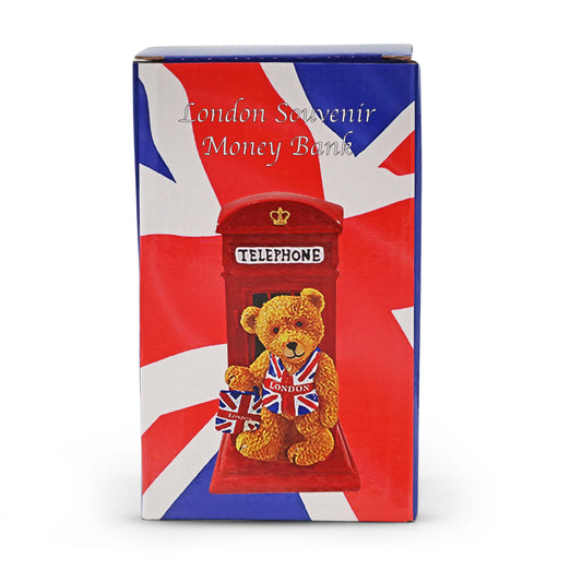 UK Souvenir Teddy Bear Money box