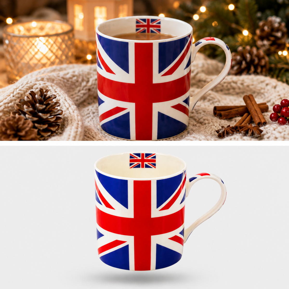 Union Jack souvenir mug LP33591 alternate product and lifestyle image