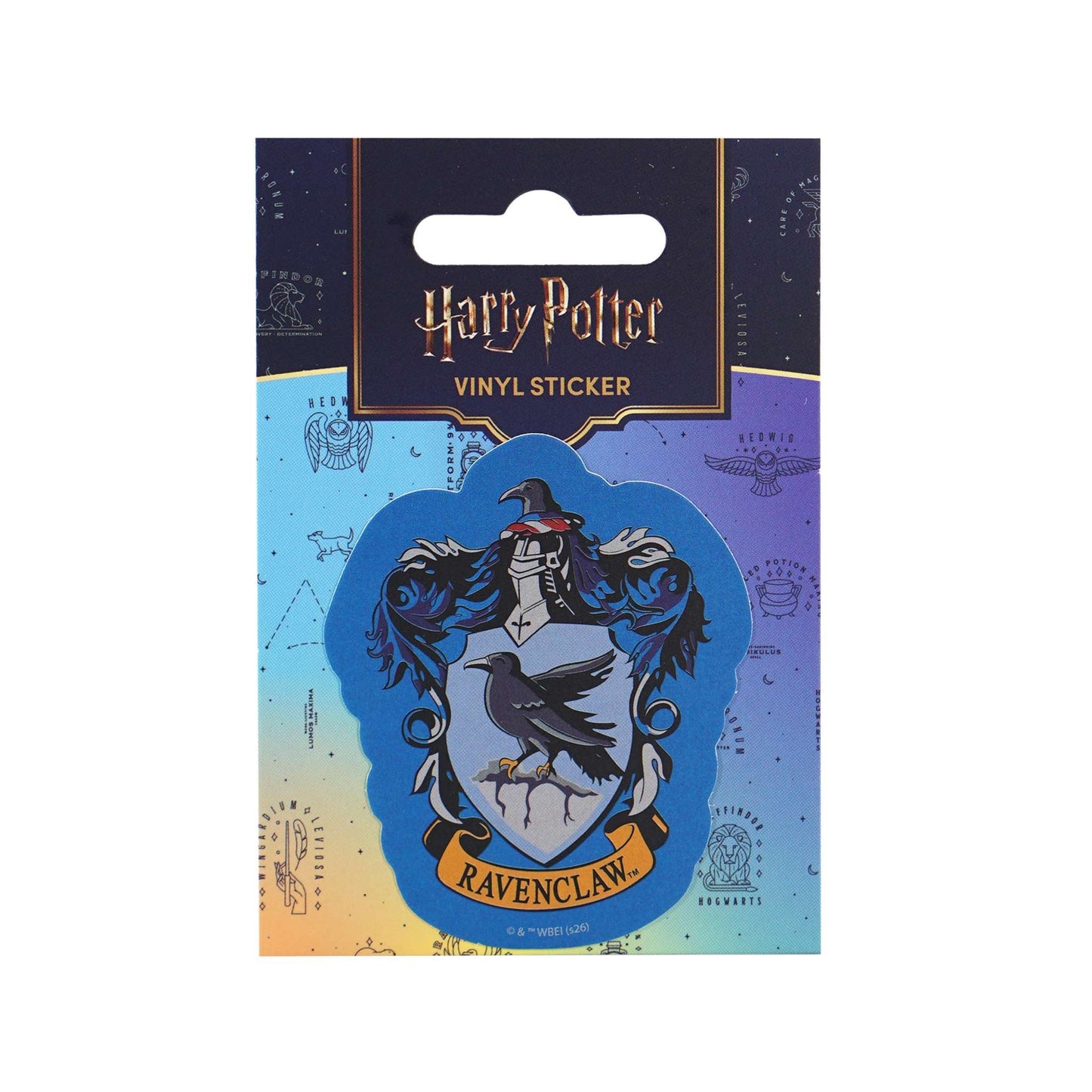 Harry Potter Ravenclaw Crest Vinyl Sticker – Official Wizarding World Decal