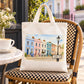 Notting Hill Medium Cotton Tote Bag in a styled lifestyle setting