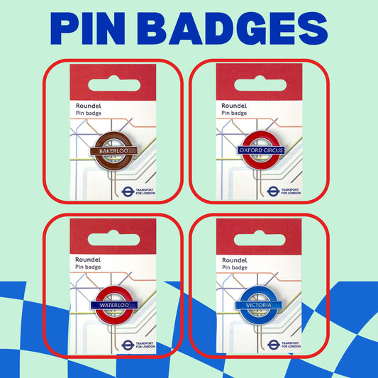 TFL Pin Badge - London - TFL Pin Bagdes