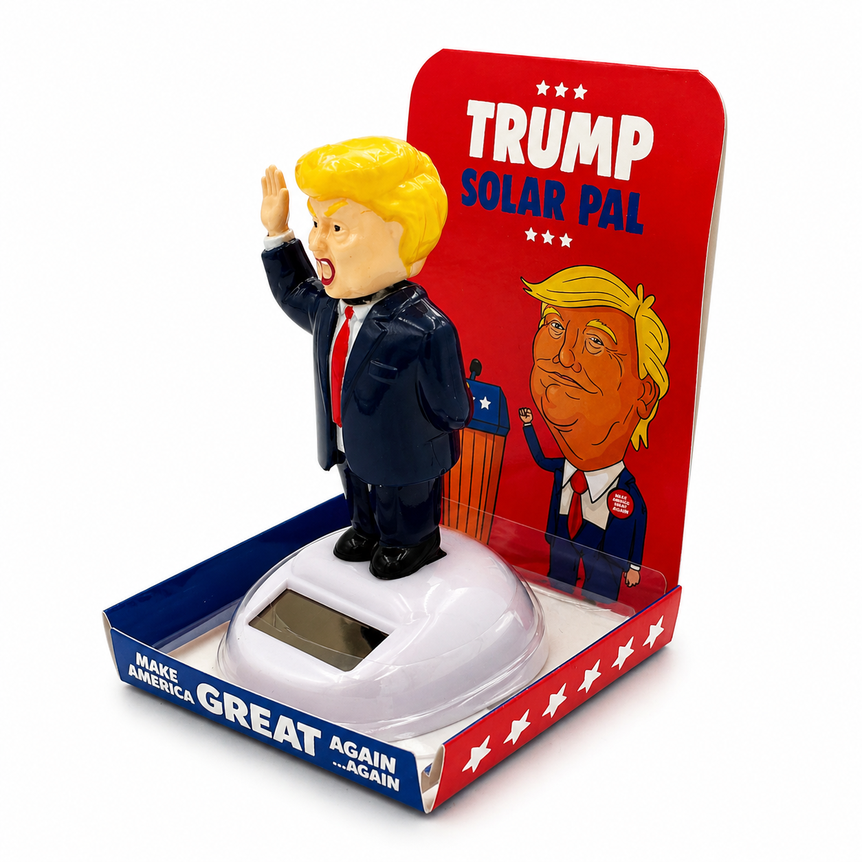Donald Trump Solar Pal Dancing Bobblehead