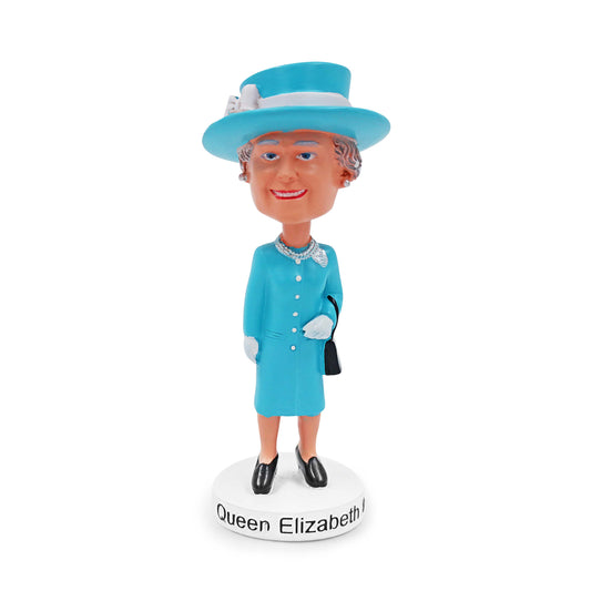 Queen Elizabeth Resin Bobblehead
