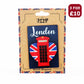 London Souvenir Wooden 3D Magnet - Design 24 - British Gifts