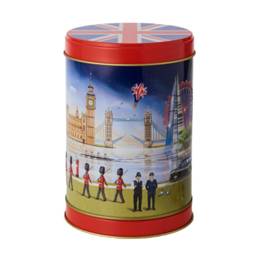 London Day to Night icons Musical Tin Devon Toffee
